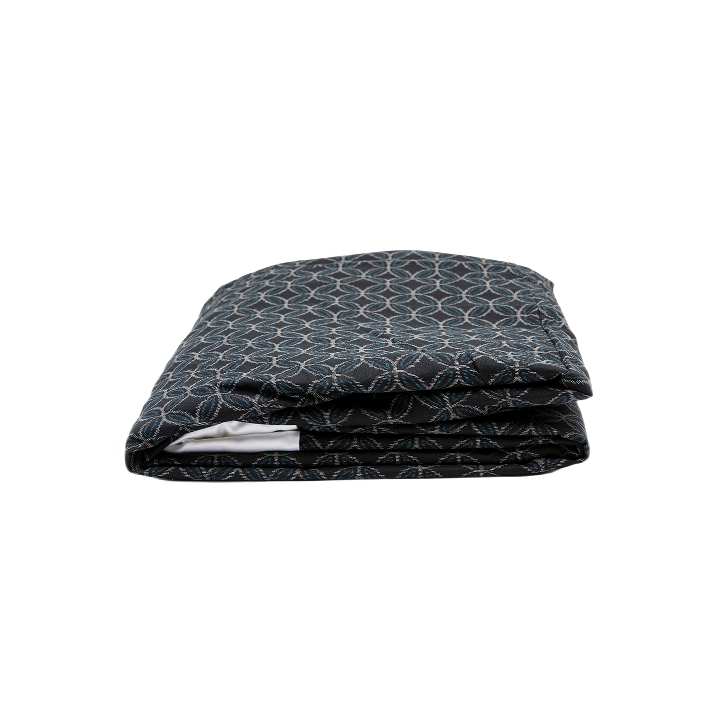 J-Life Marugata Navy Custom Kakefuton with Removable Cover_Kakefutons_Kakefuton with custom cover_Japan Tradition