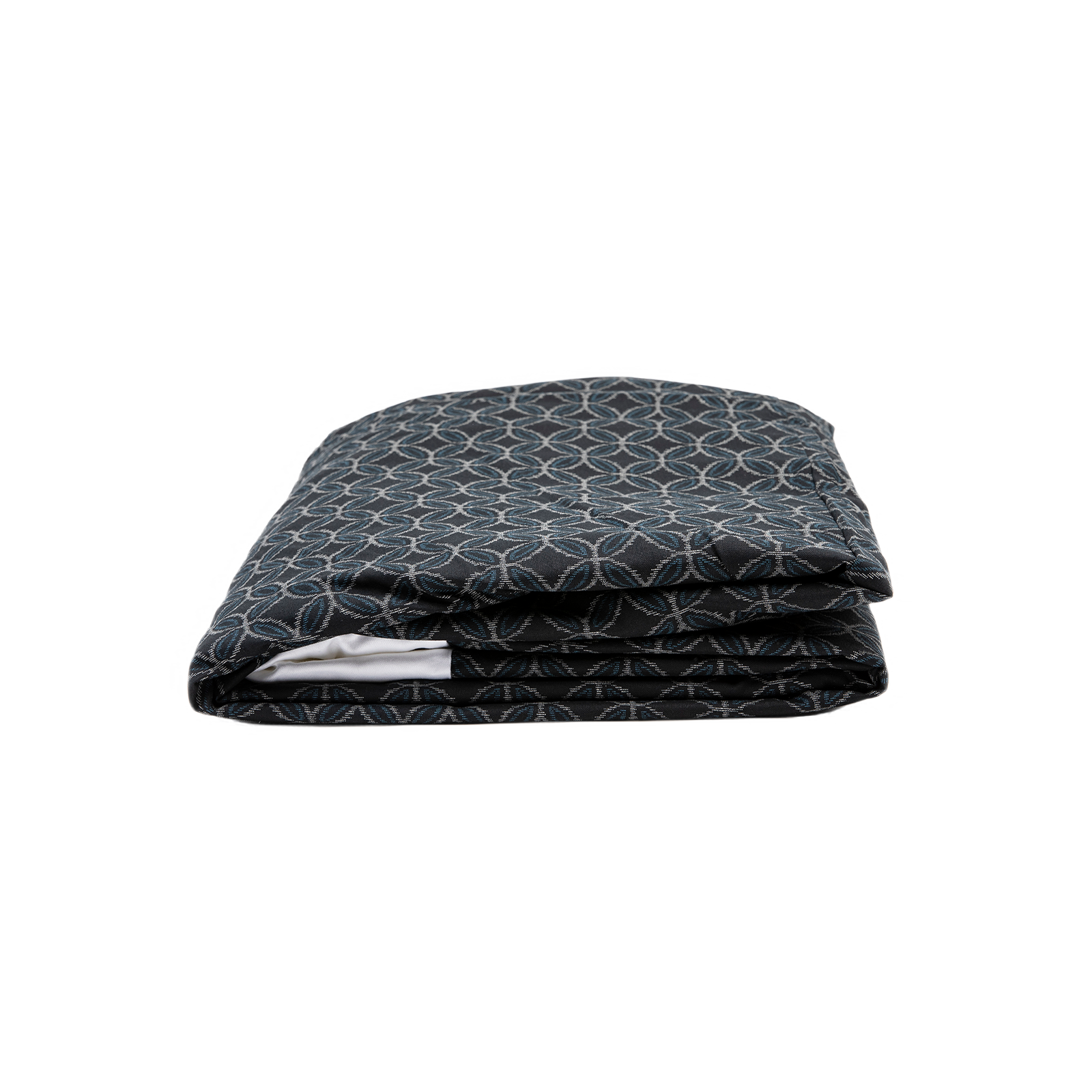 J-Life Marugata Navy Custom Kakefuton with Removable Cover_Kakefutons_Kakefuton with custom cover_Japan Tradition