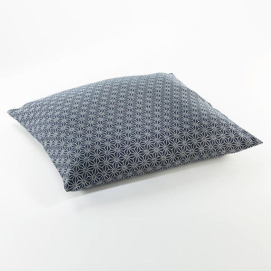 J-Life Asa No Ha Navy #1 Zabuton Floor Pillow