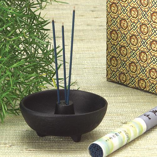 Japanese Cast Iron Incense Holder