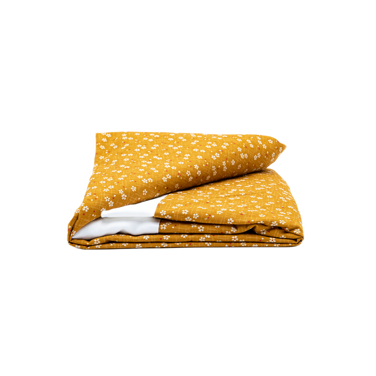 J-Life Sakura Gold Custom Kakefuton with Removable Cover_Kakefutons_Kakefuton with custom cover_Japan Tradition_Sleep System_Handmade