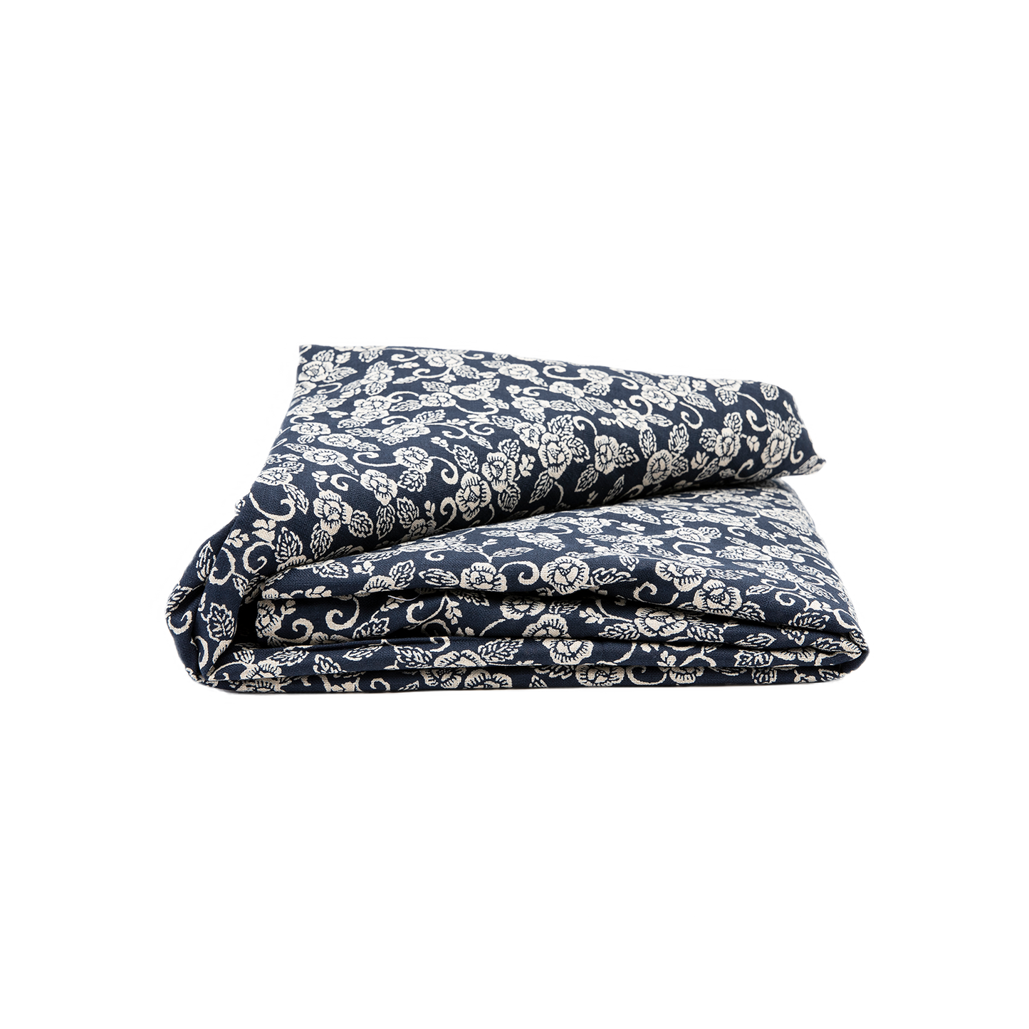 J-Life Hana Navy Custom Kakefuton with Removable Cover_Kakefutons_Kakefuton with custom cover_Japan Tradition_Sleep System_Handmade__1__2