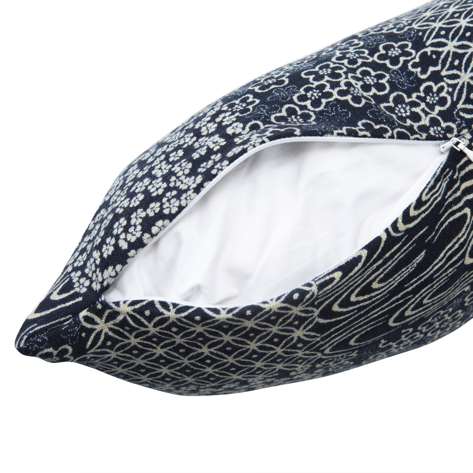 Patchi Navy Throw Pillow_Pillows & Shams_Throw Pillows