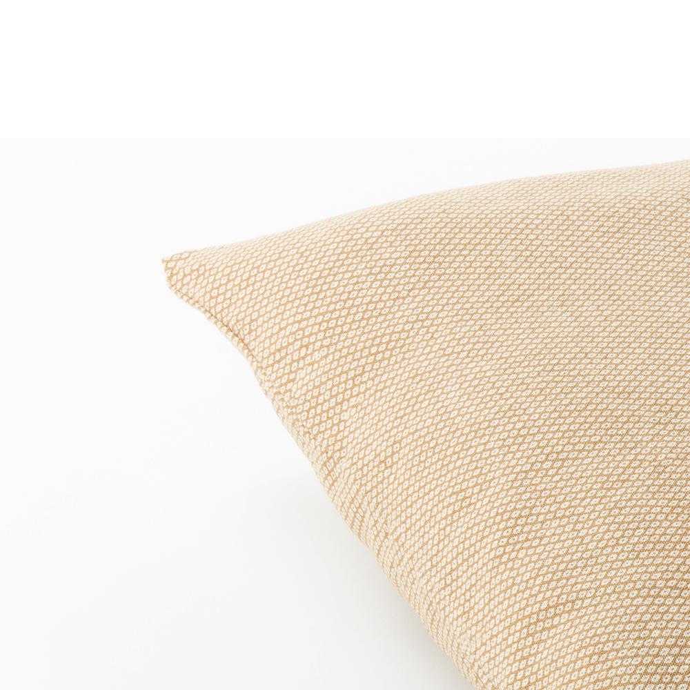 J-Life Dotto Tan Zabuton Floor Pillow_Pillows & Shams