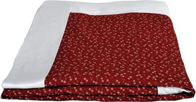 J-Life Sakura Red Custom Kakefuton with Removable Cover_Kakefutons_Kakefuton with custom cover_Japan Tradition_Sleep System_Handmade
