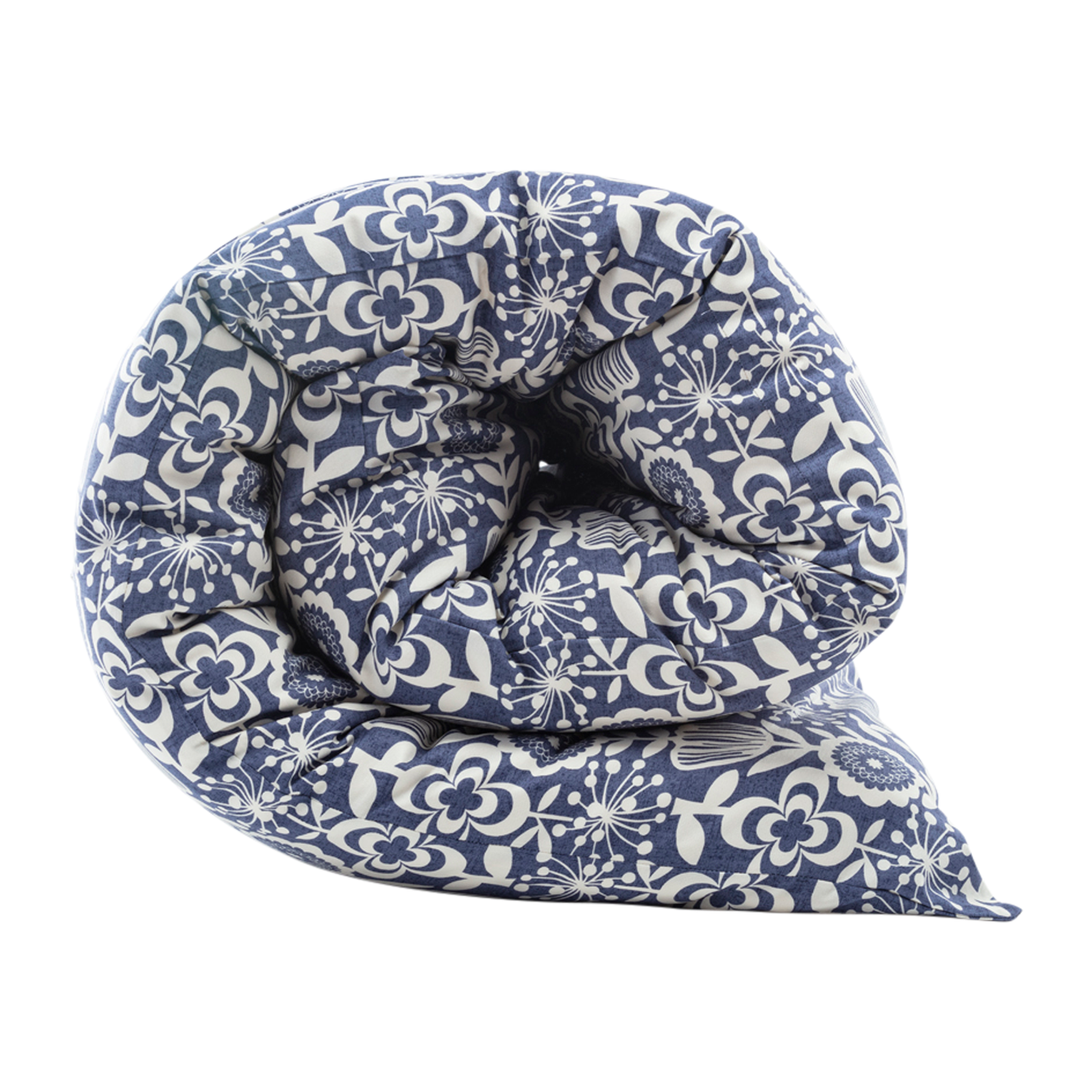 Shiki Futon Saku Navy Removable COVER ONLY