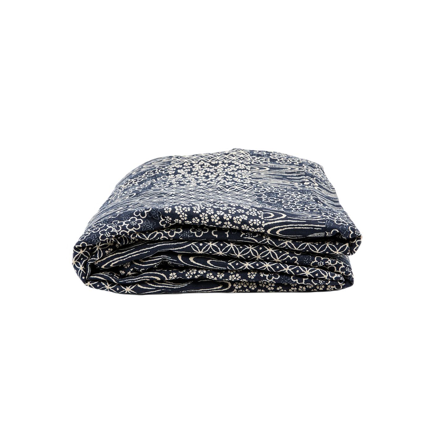 J-Life Kakefuton Patchi Navy Custom COVER ONLY_Kakefutons_Kakefuton Custom Cover Only_Japan Tradition