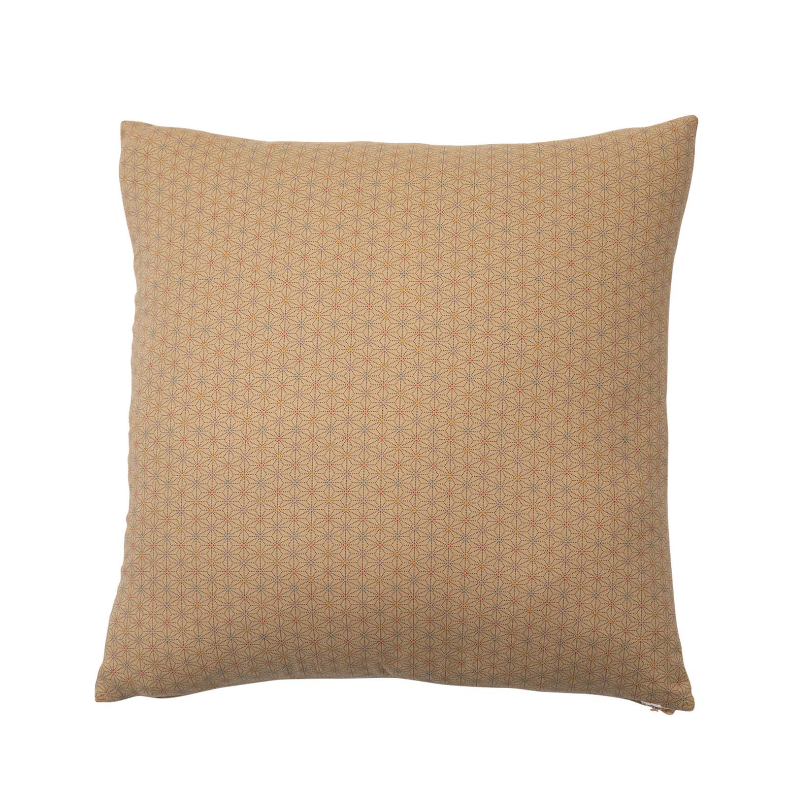 Asa No Ha Gold Throw Pillow