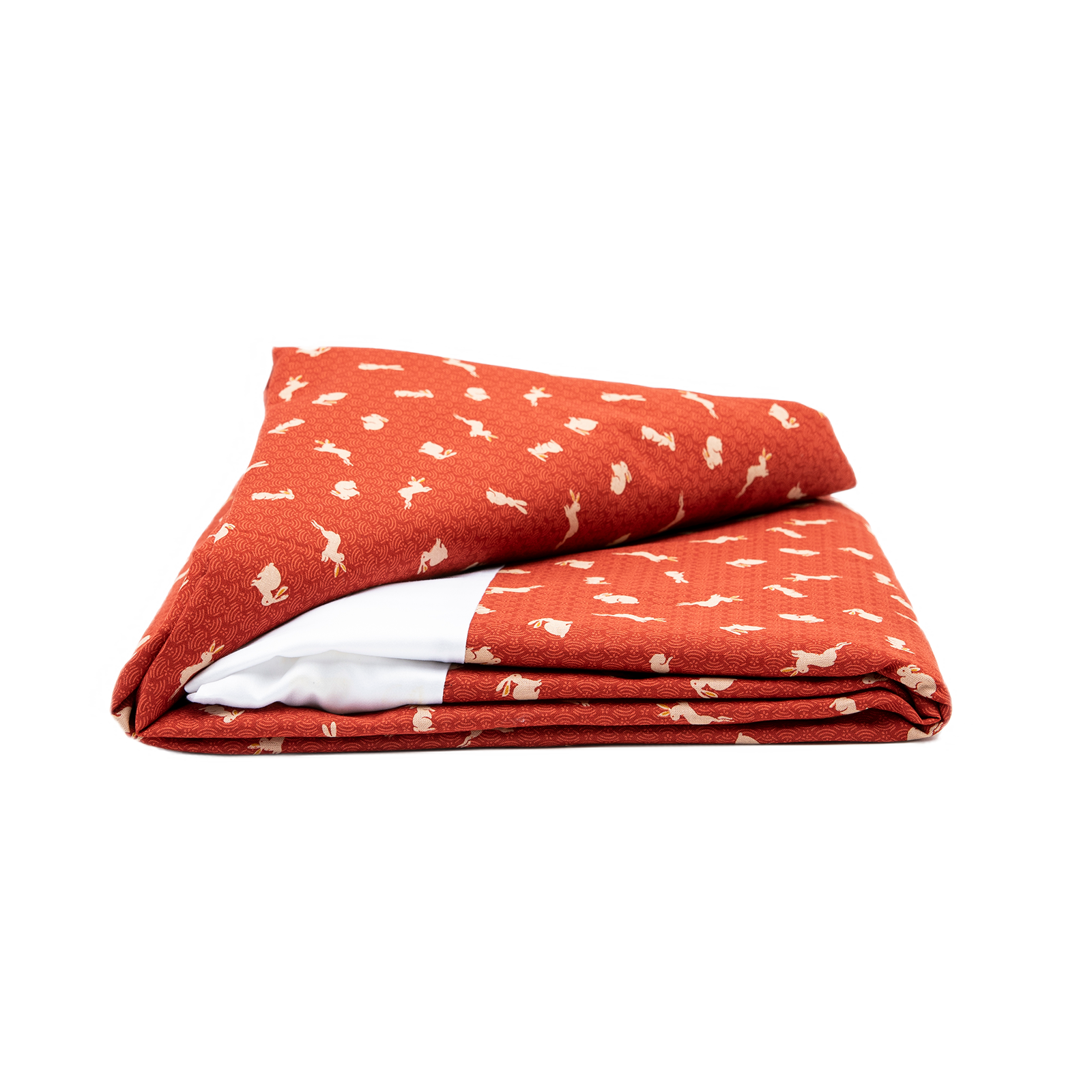 J-Life Usagi "Bunny" Red Custom Kakefuton with Removable Cover_Kakefutons_Kakefuton with custom cover