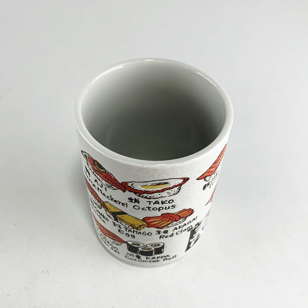 Illustrated Teacup, Sushi_Lifestyle_Dining