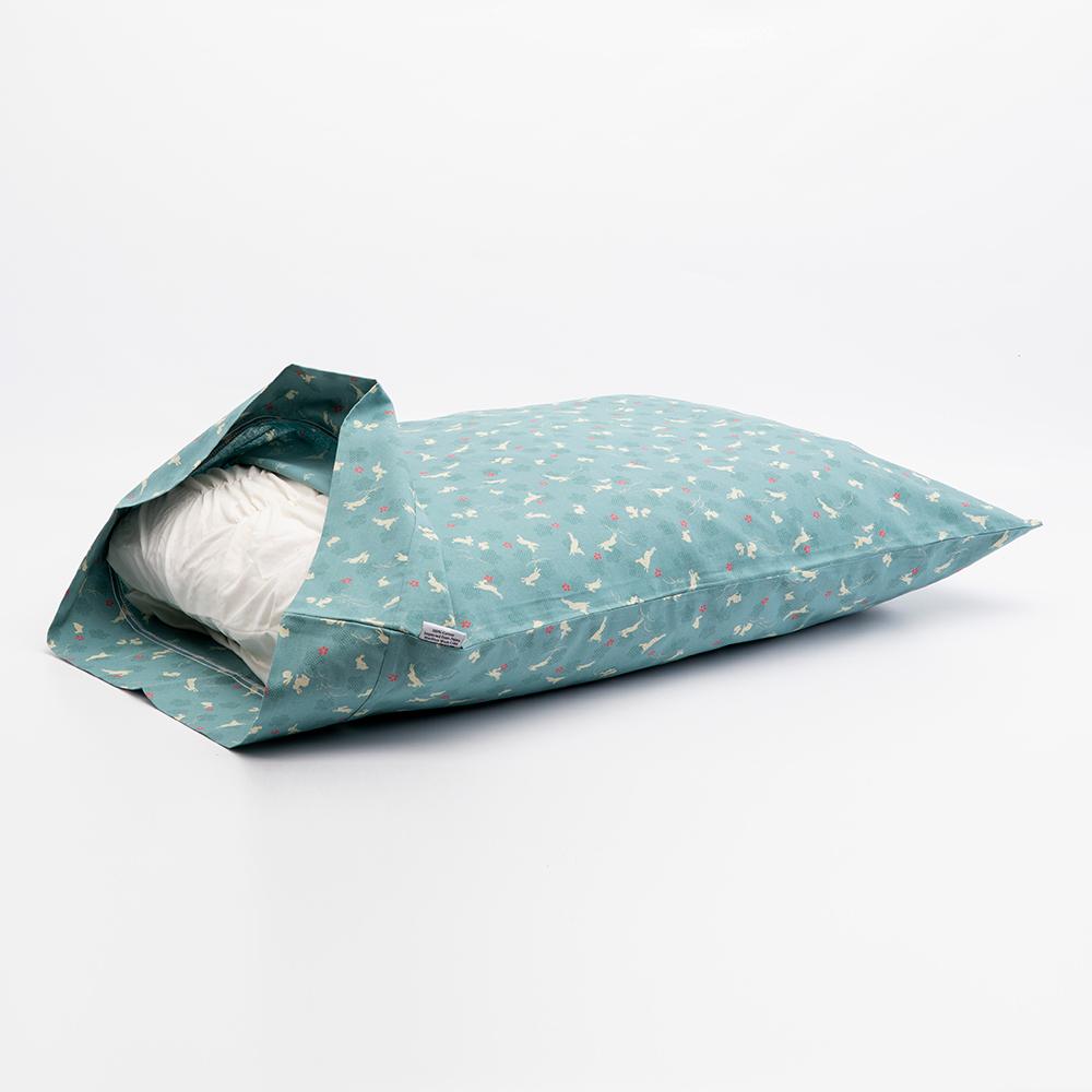 J-Life Usagi Sky Blue Pillowcase_Pillows & Shams_Pillowcase