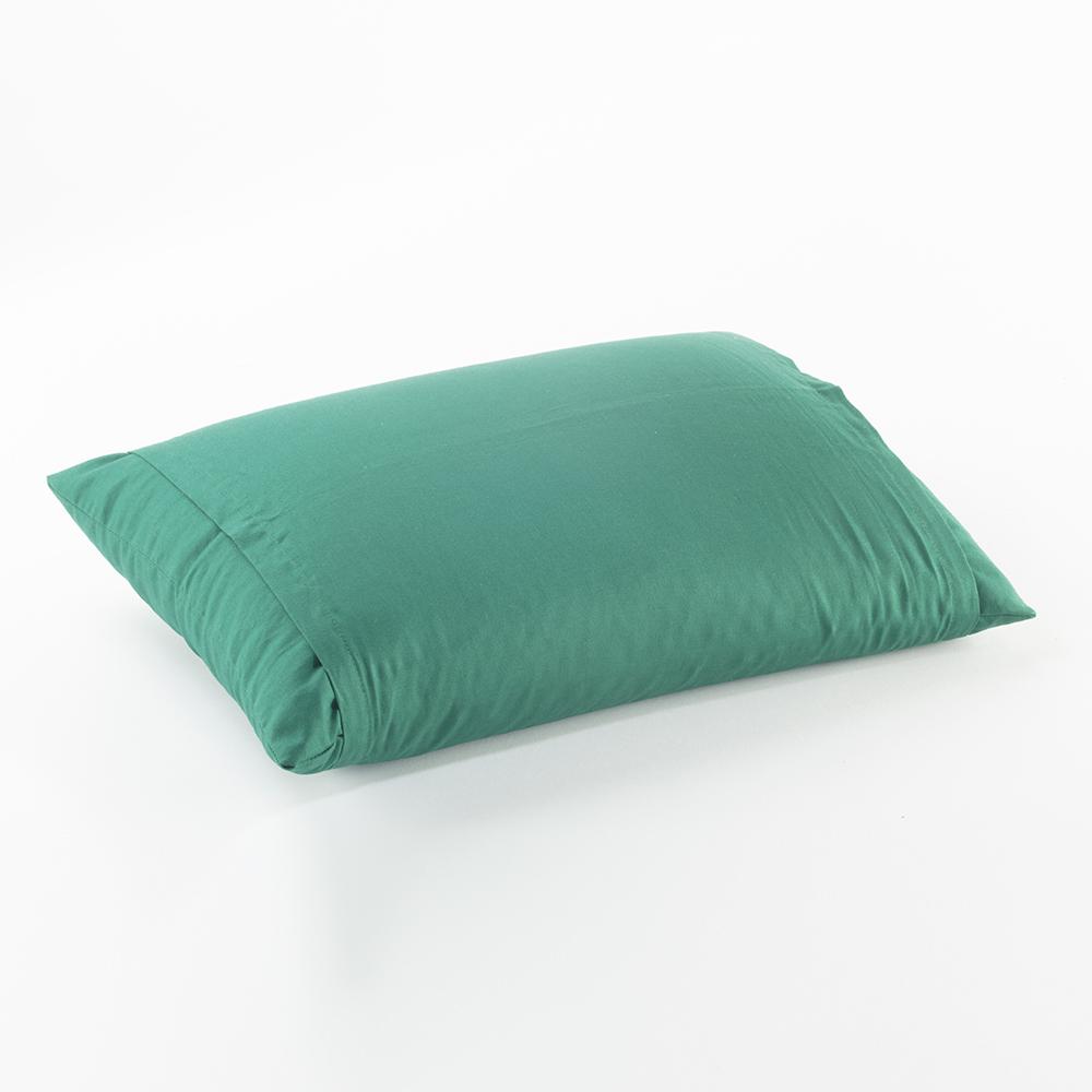 J-Life Kelly Green Buckwheat Hull Pillow_Pillows & Shams