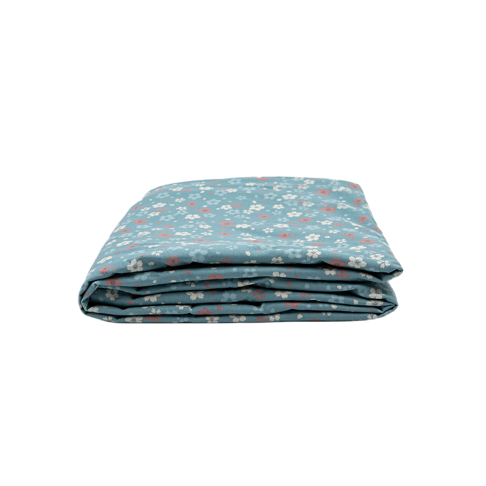 J-Life Cherry Blossom Blue Custom Kakefuton with Removable Cover_Kakefutons_Kakefuton with custom cover_Japan Tradition_Sleep System_Handmade