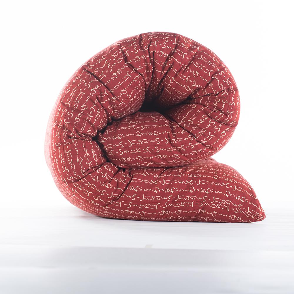 Shikifuton Kanji Red Removable COVER ONLY