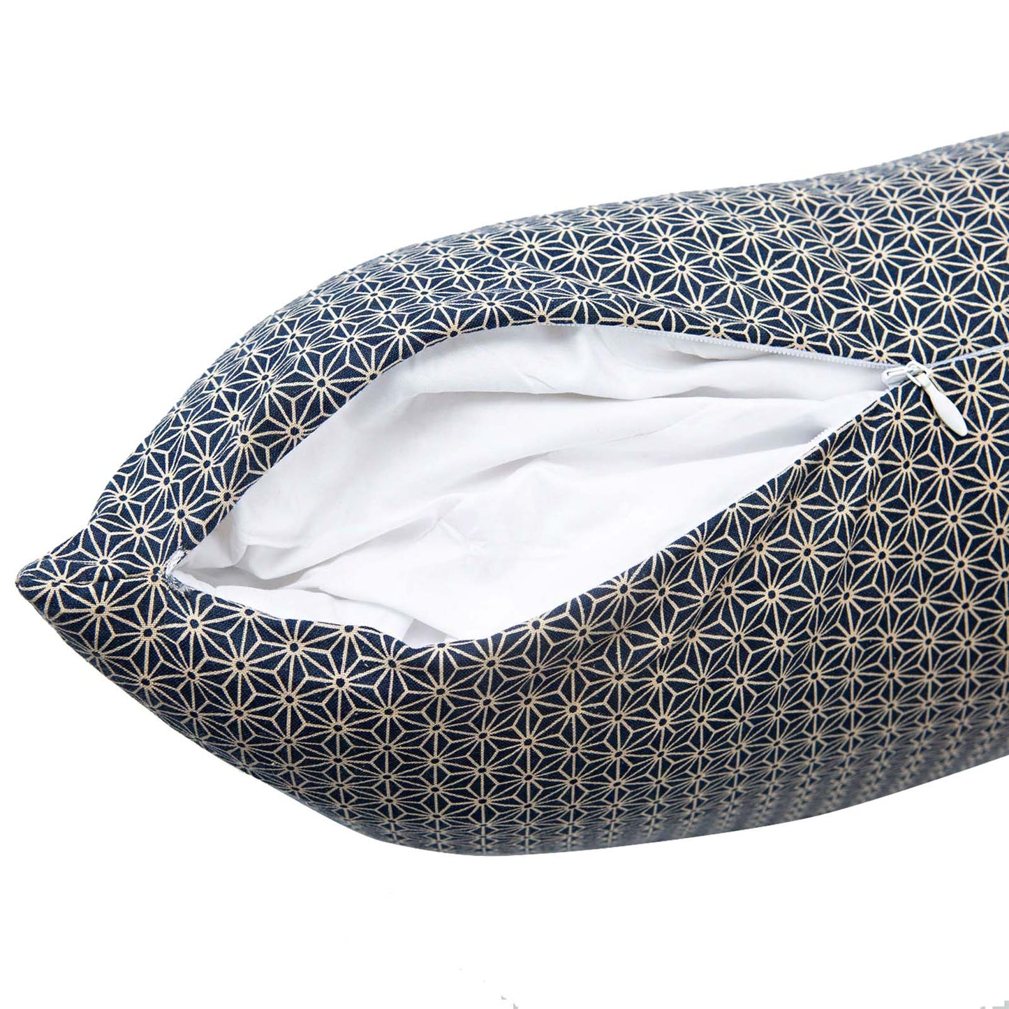 Asa No Ha Navy Throw Pillow_Pillows & Shams_Throw Pillows