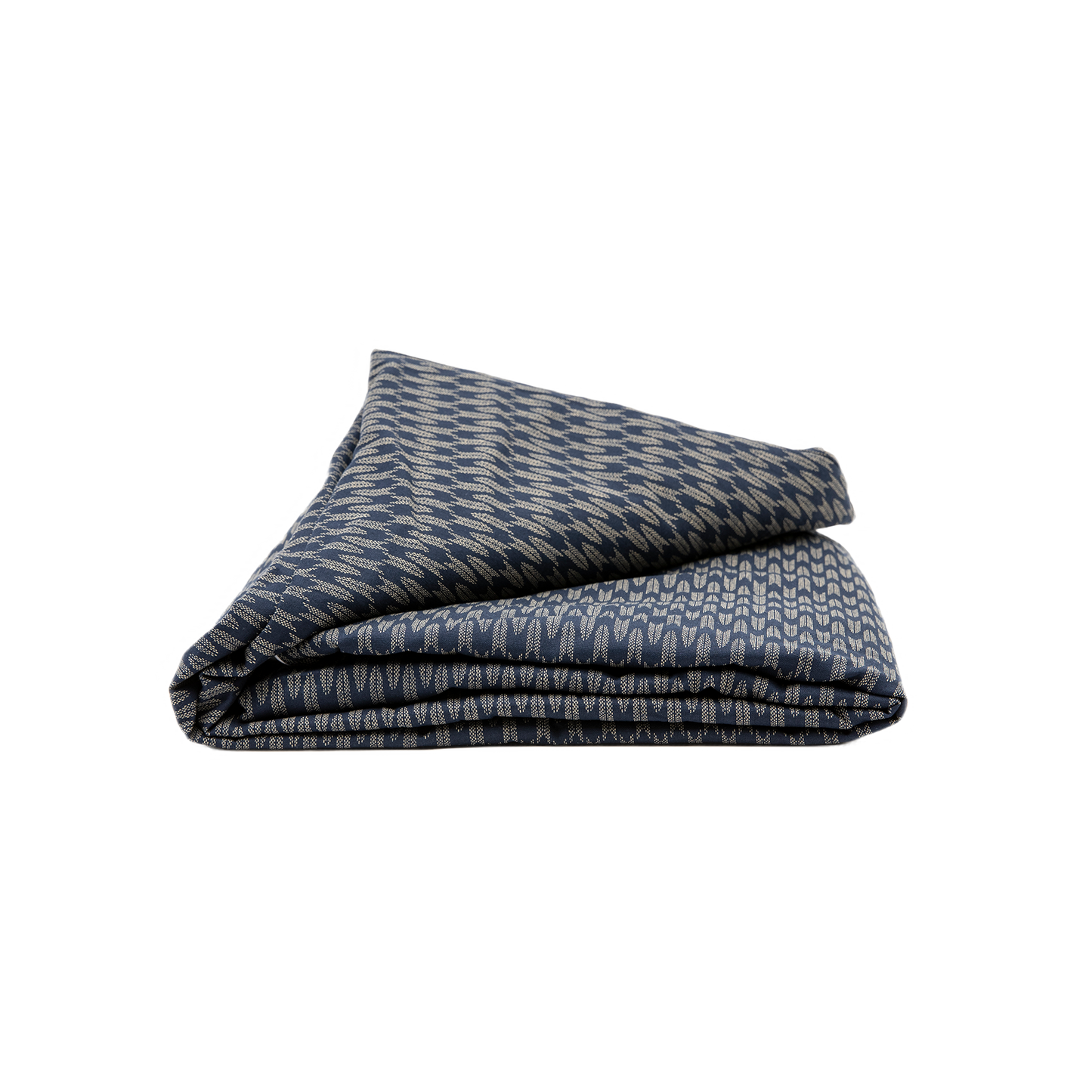 J-Life Ya Gasuri Navy Custom Kakefuton with Removable Cover_Kakefutons_Kakefuton with custom cover_Japan Tradition_Sleep System_Handmade__1__2