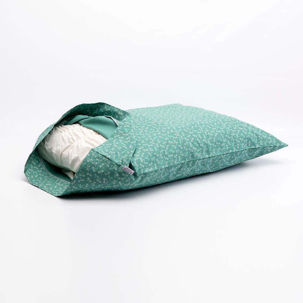 J-Life Tombo Teal Pillowcase_Pillows & Shams_Pillowcase