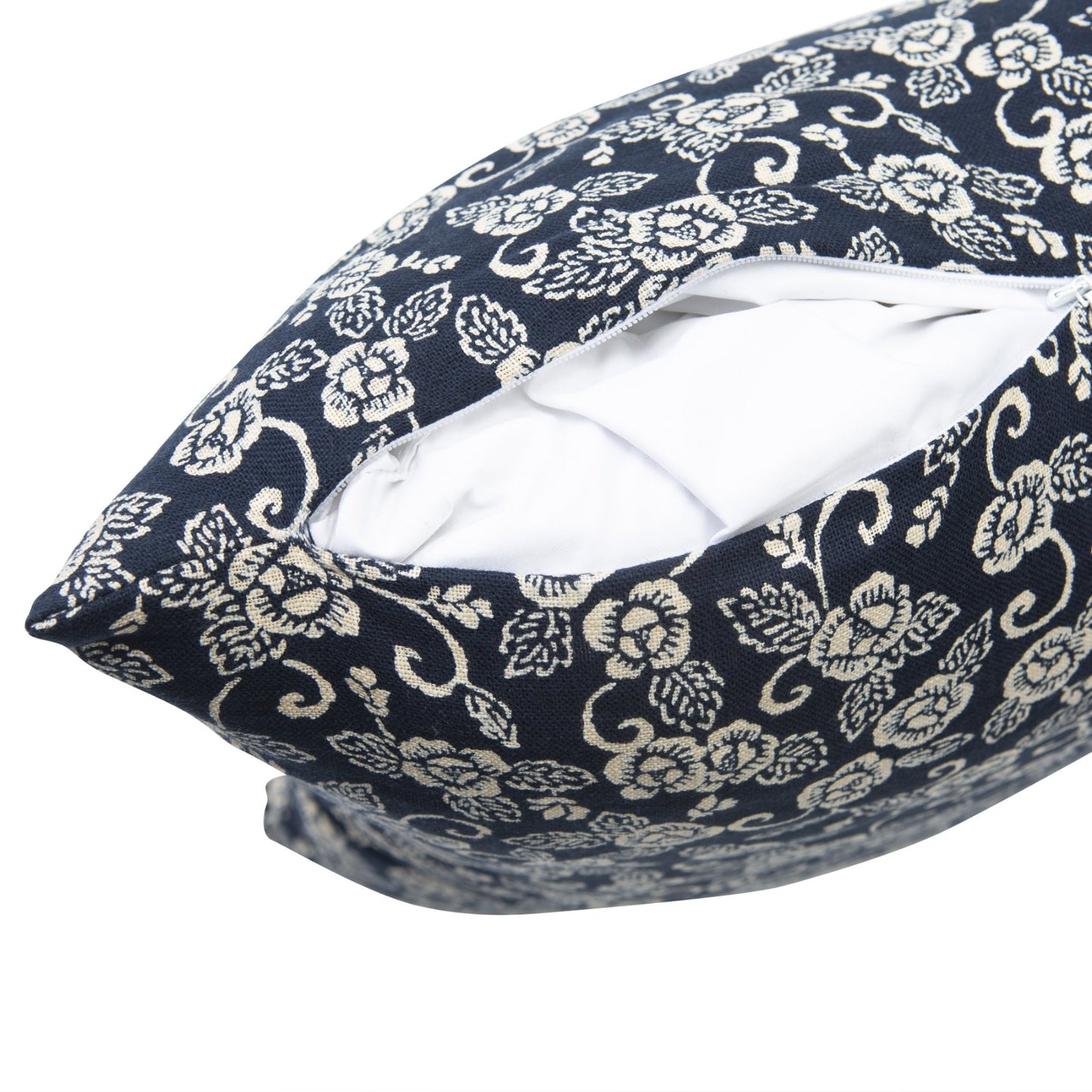 Hana Navy Throw Pillow_Pillows & Shams_Throw Pillows