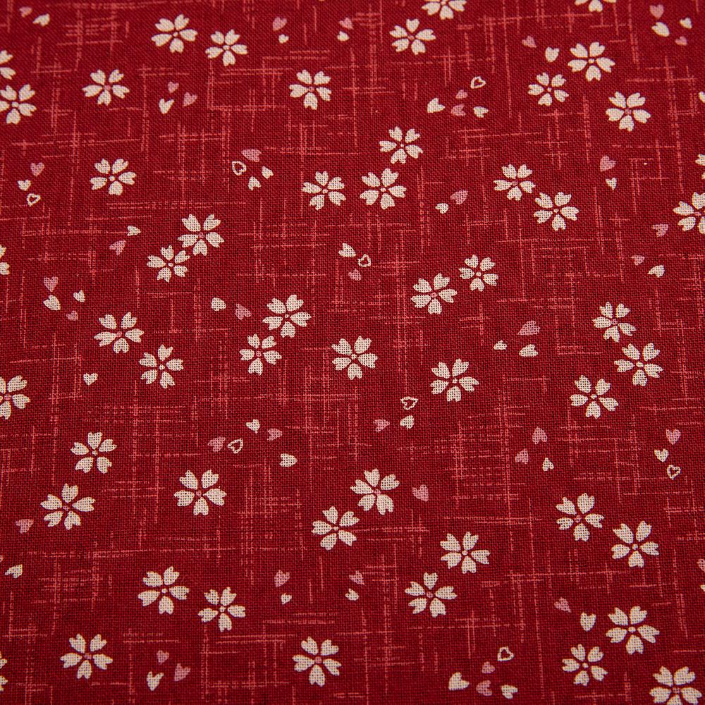 J-Life Sakura Red Pillowcase_Pillows & Shams_Pillowcase_100% Cotton_Machine washable