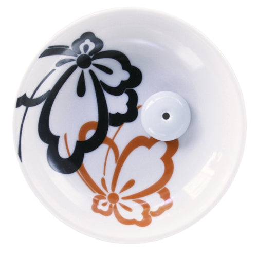 Motif Ceramic Small Incense Plate