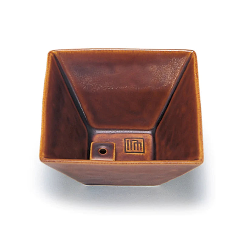 Small Square Ceramic Incense Bowl_Lifestyle_Incense