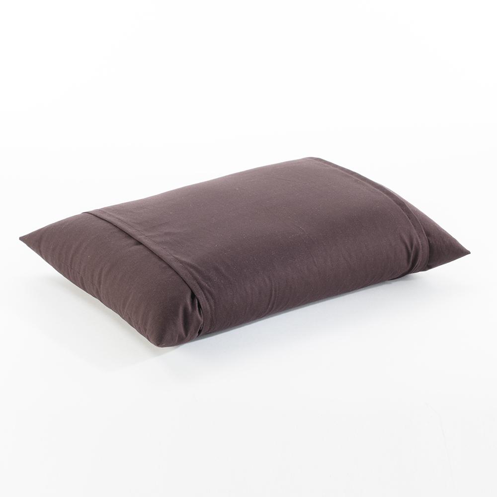J-Life Espresso Buckwheat Hull Pillow_Pillows & Shams