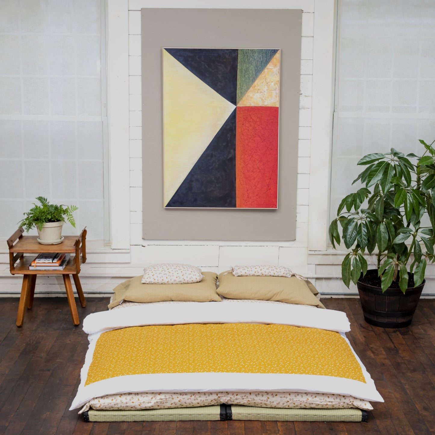 J-Life Sakura Gold Custom Kakefuton with Removable Cover_Kakefutons_Kakefuton with custom cover_Japan Tradition_Sleep System_Handmade__1__2__3__4__5__6