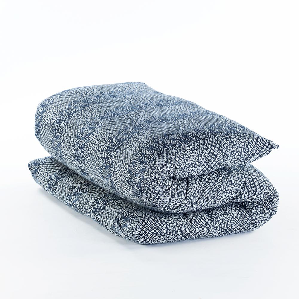Shikifuton Patchi Navy Removable COVER ONLY