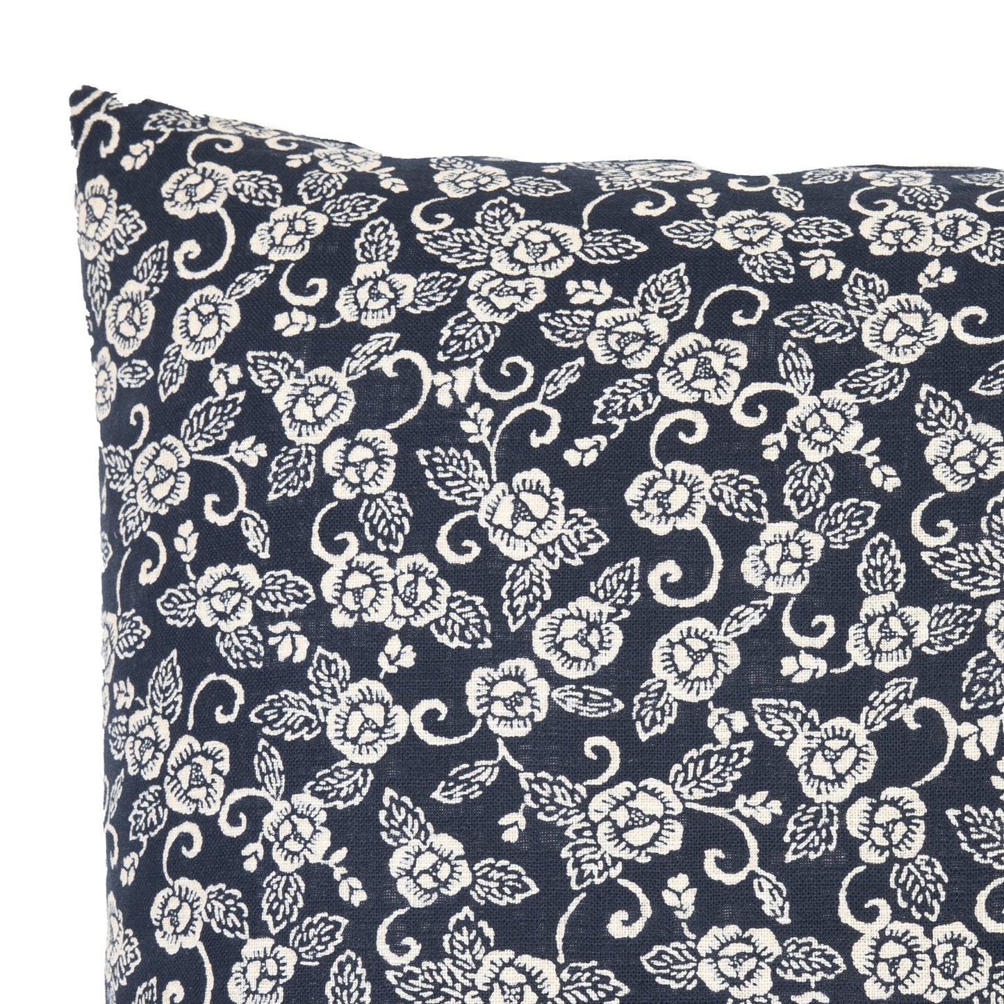 Hana Navy Throw Pillow_Pillows & Shams
