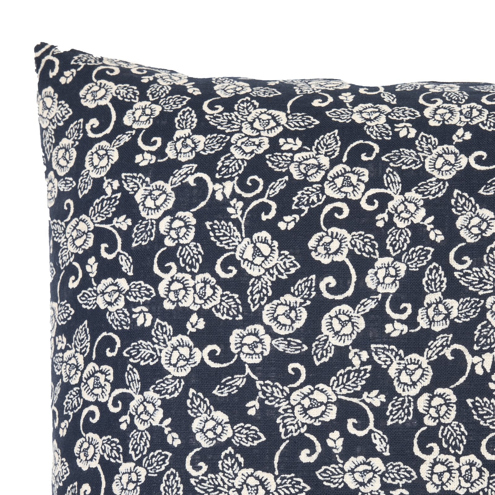 Hana Navy Throw Pillow_Pillows & Shams