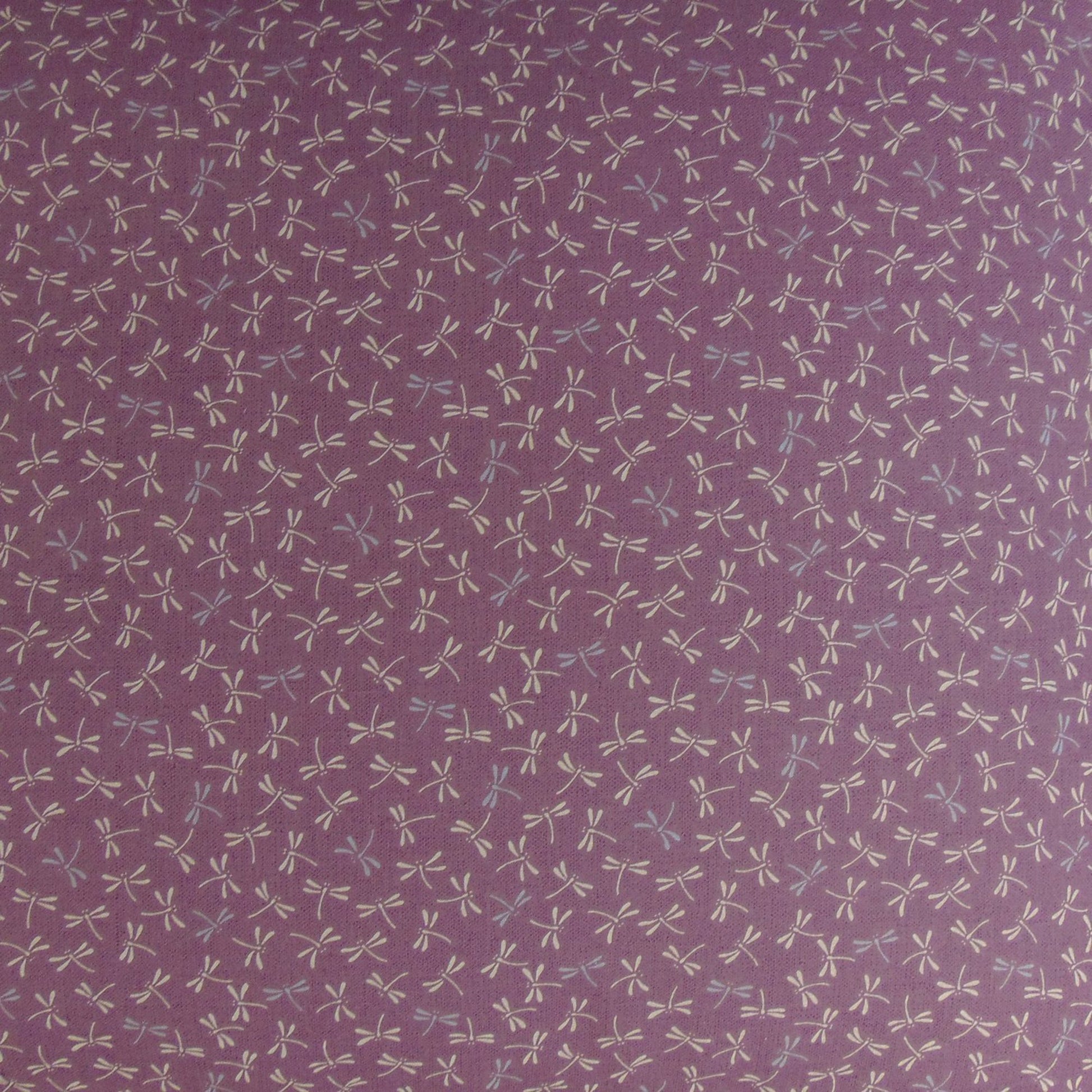 Imported Japanese Fabric - Tombo Purple_Fabric_Imported from Japan_100% Cotton_Japanese Sleep System