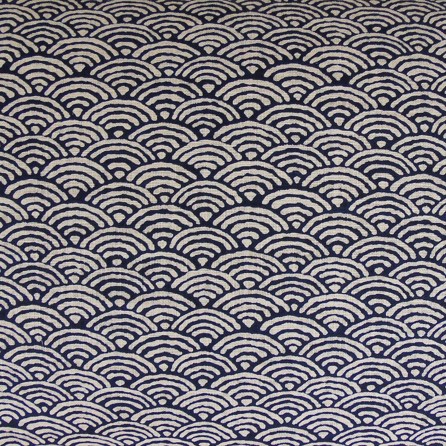 Imported Japanese Fabric - Seikai Ha Navy #2_Fabric_Imported from Japan_100% Cotton_Japanese Sleep System