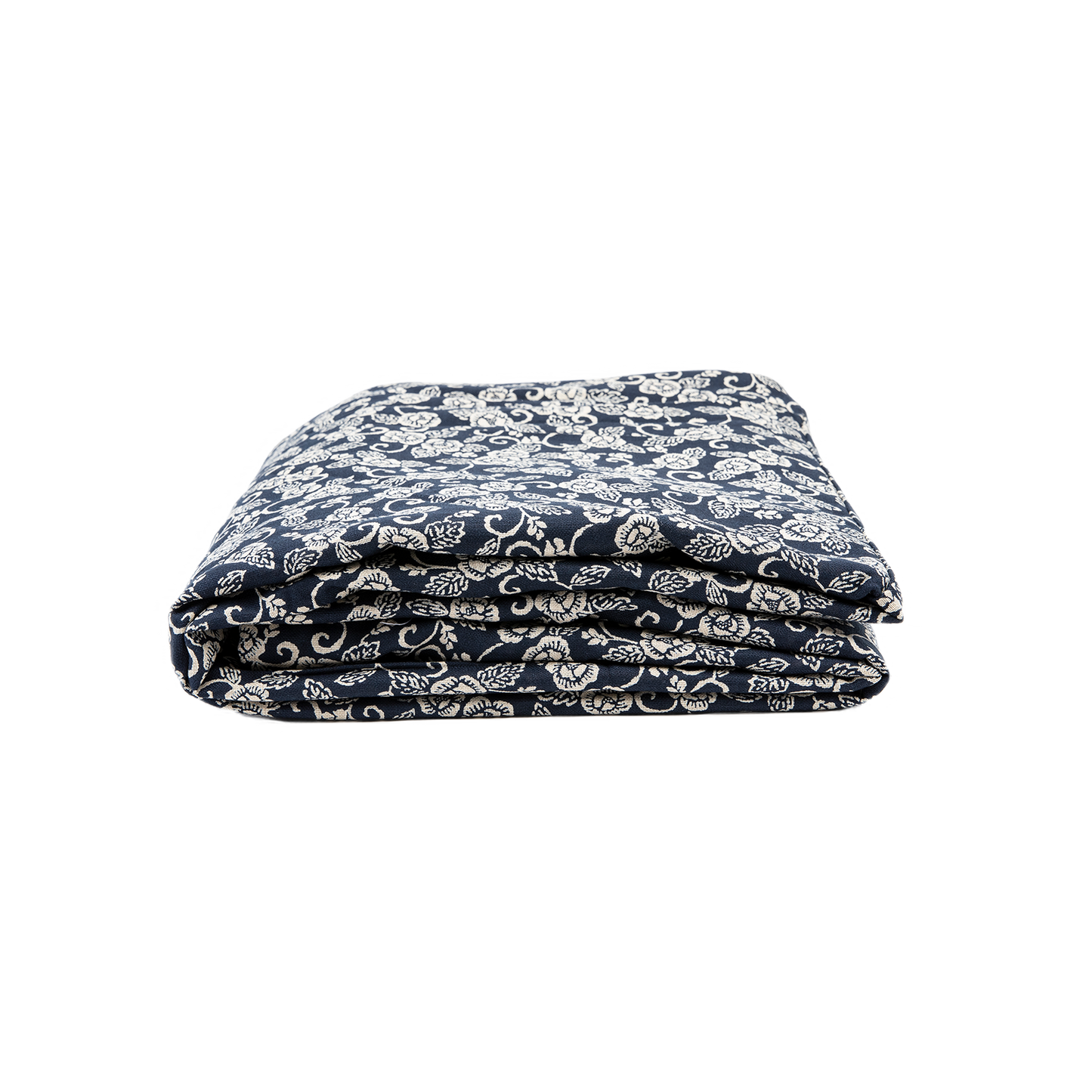 J-Life Hana Navy Custom Kakefuton with Removable Cover_Kakefutons_Kakefuton with custom cover_Japan Tradition_Sleep System_Handmade__1
