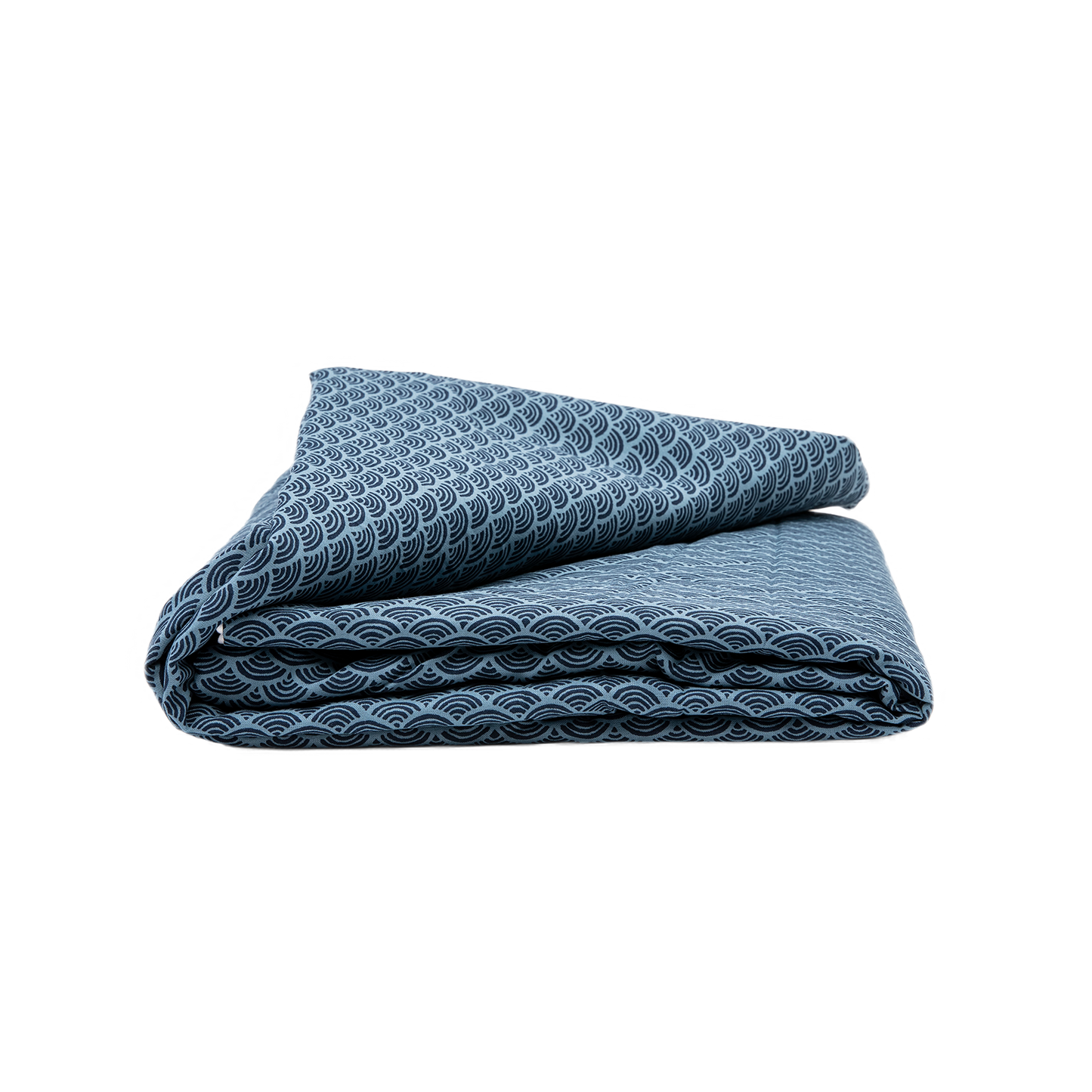 J-Life Nami Blue Custom Kakefuton with Removable Cover_Kakefutons_Kakefuton with custom cover_Japan Tradition_Sleep System_Handmade__1