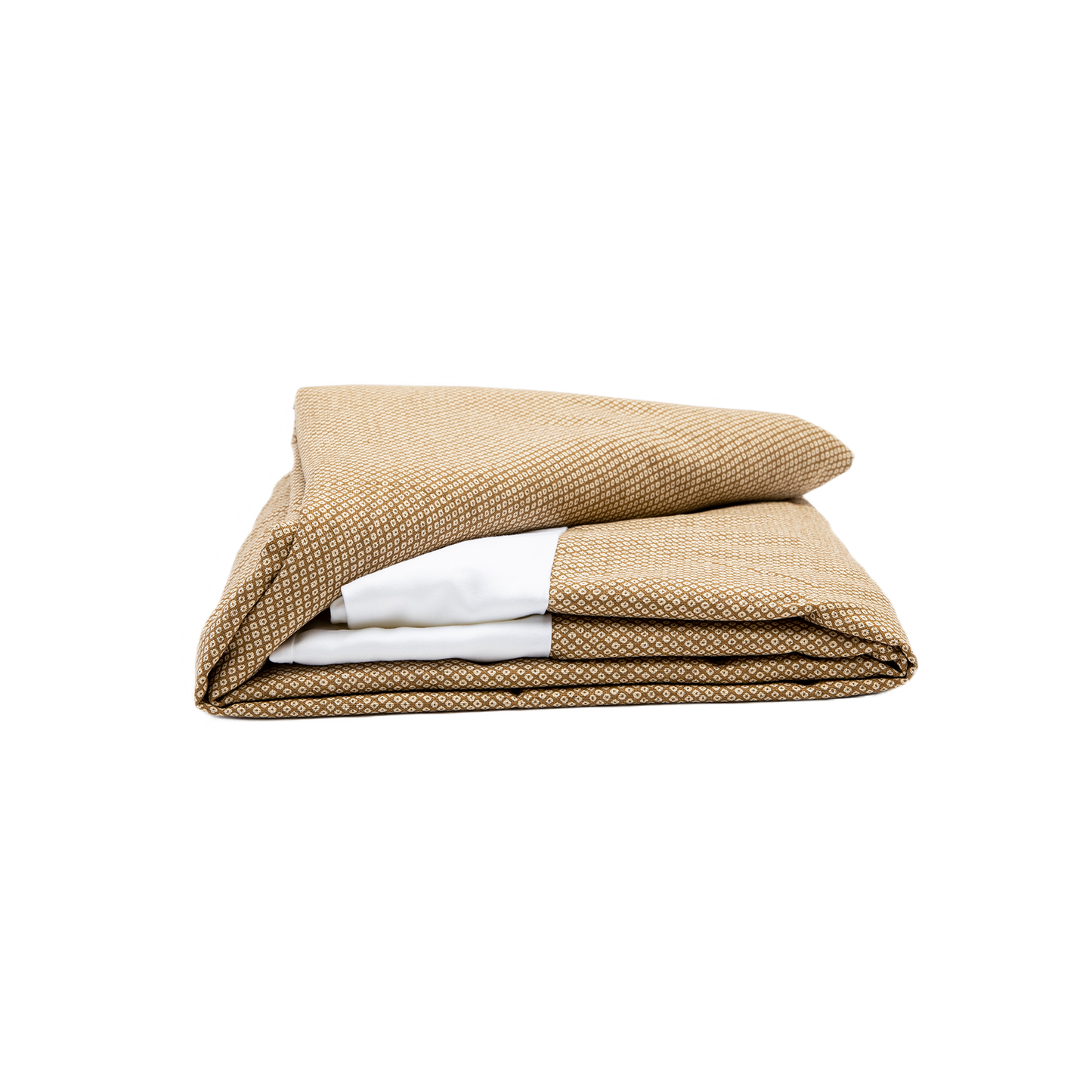 J-Life Dotto Tan Custom Kakefuton with Removable Cover_Kakefutons_Kakefuton with custom cover_Japan Tradition