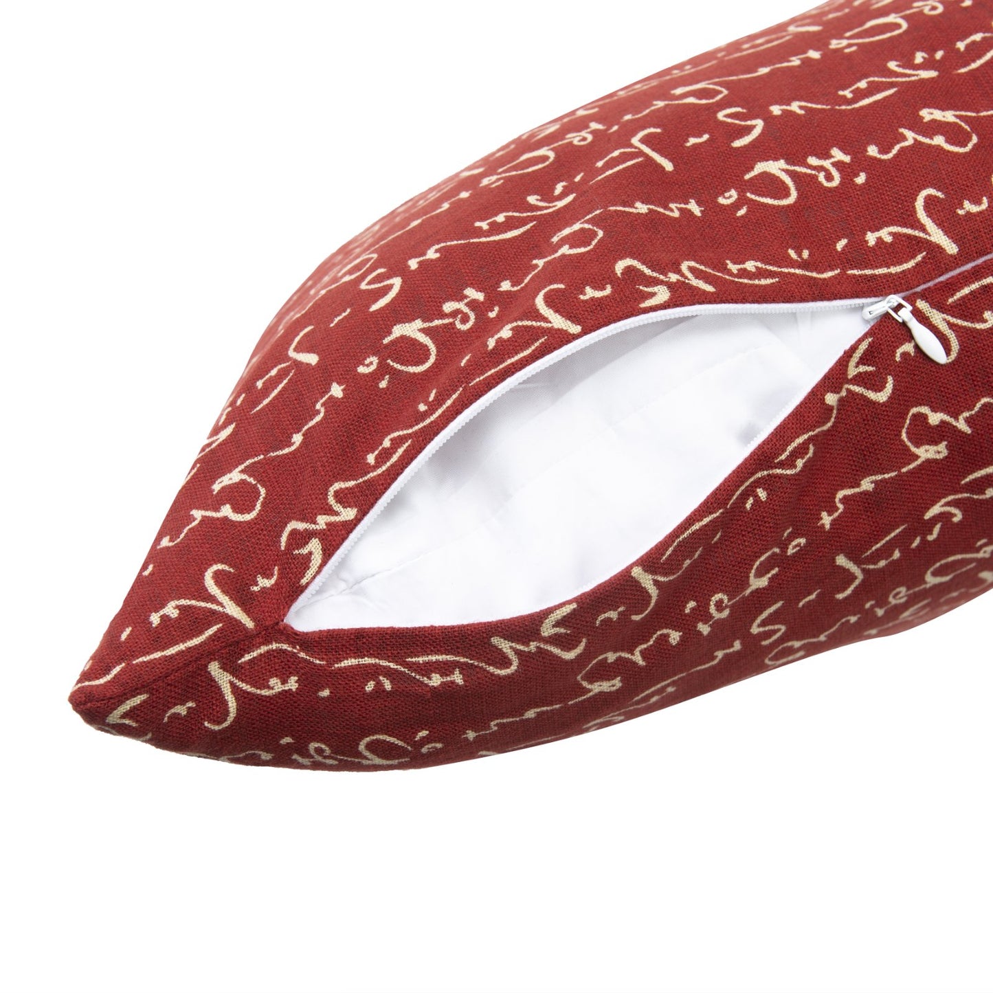 Kanji Red Throw Pillow_Pillows & Shams_Throw Pillows