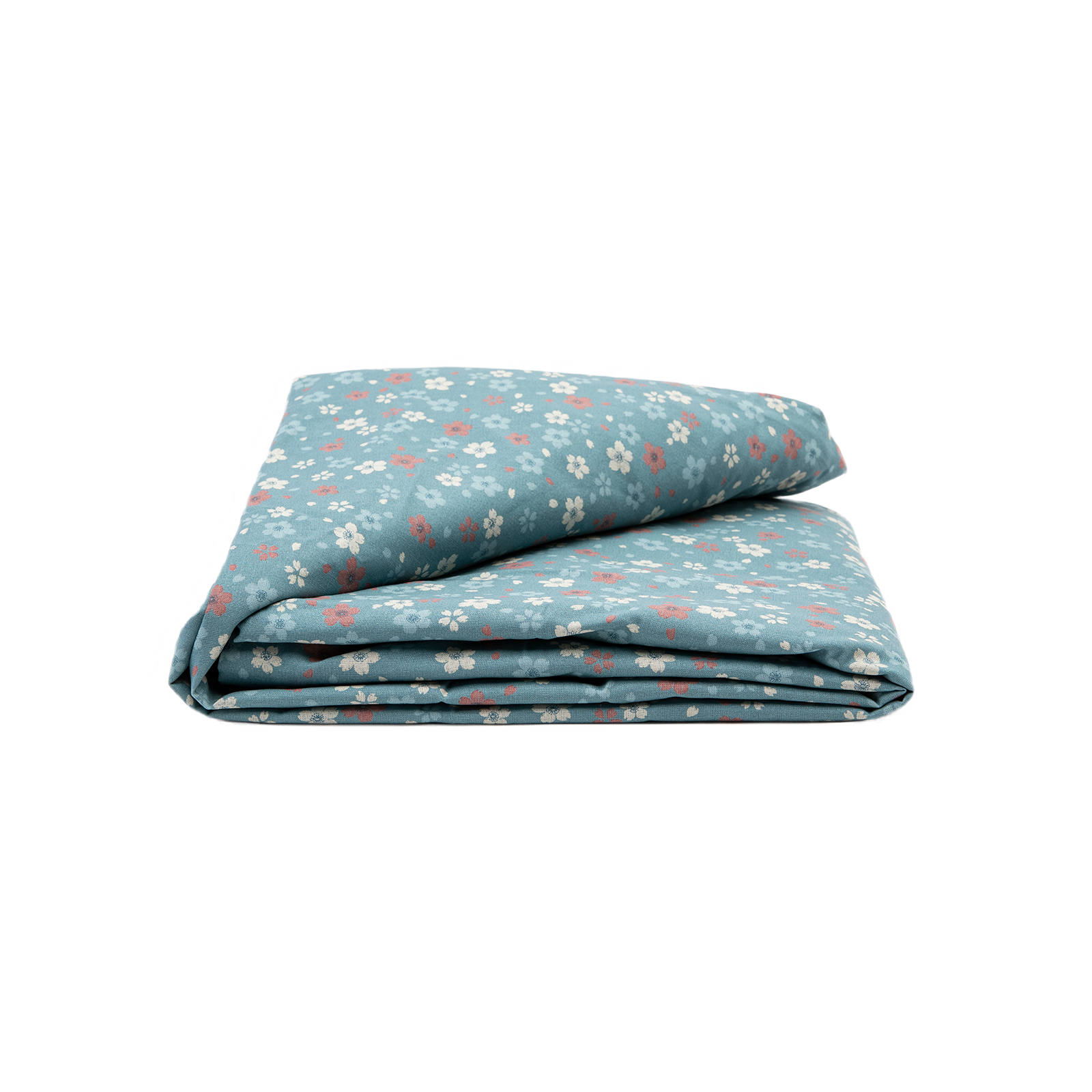 J-Life Cherry Blossom Blue Custom Kakefuton with Removable Cover_Kakefutons_Kakefuton with custom cover_Japan Tradition_Sleep System_Handmade__1