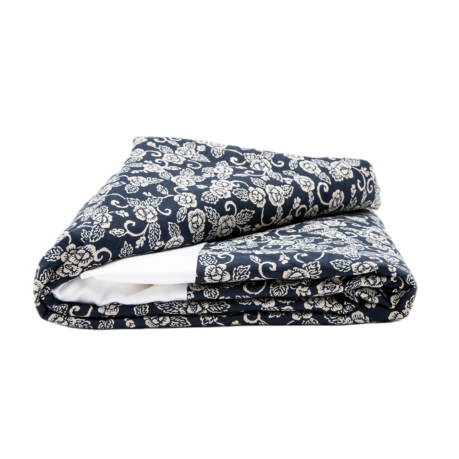 J-Life Hana Navy Custom Kakefuton with Removable Cover_Kakefutons_Kakefuton with custom cover