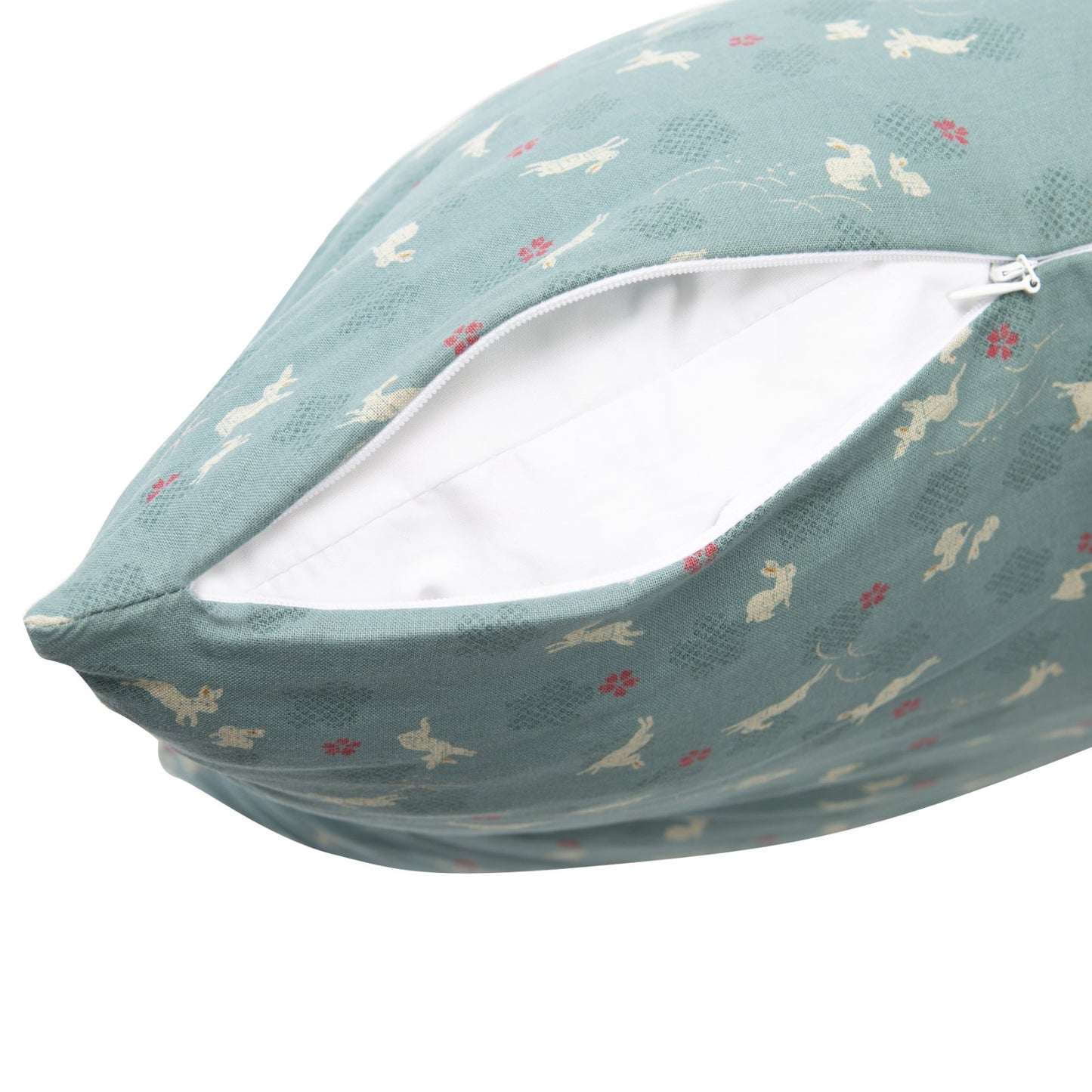 Usagi Sky Blue Throw Pillow_Pillows & Shams_Throw Pillows_100% Cotton