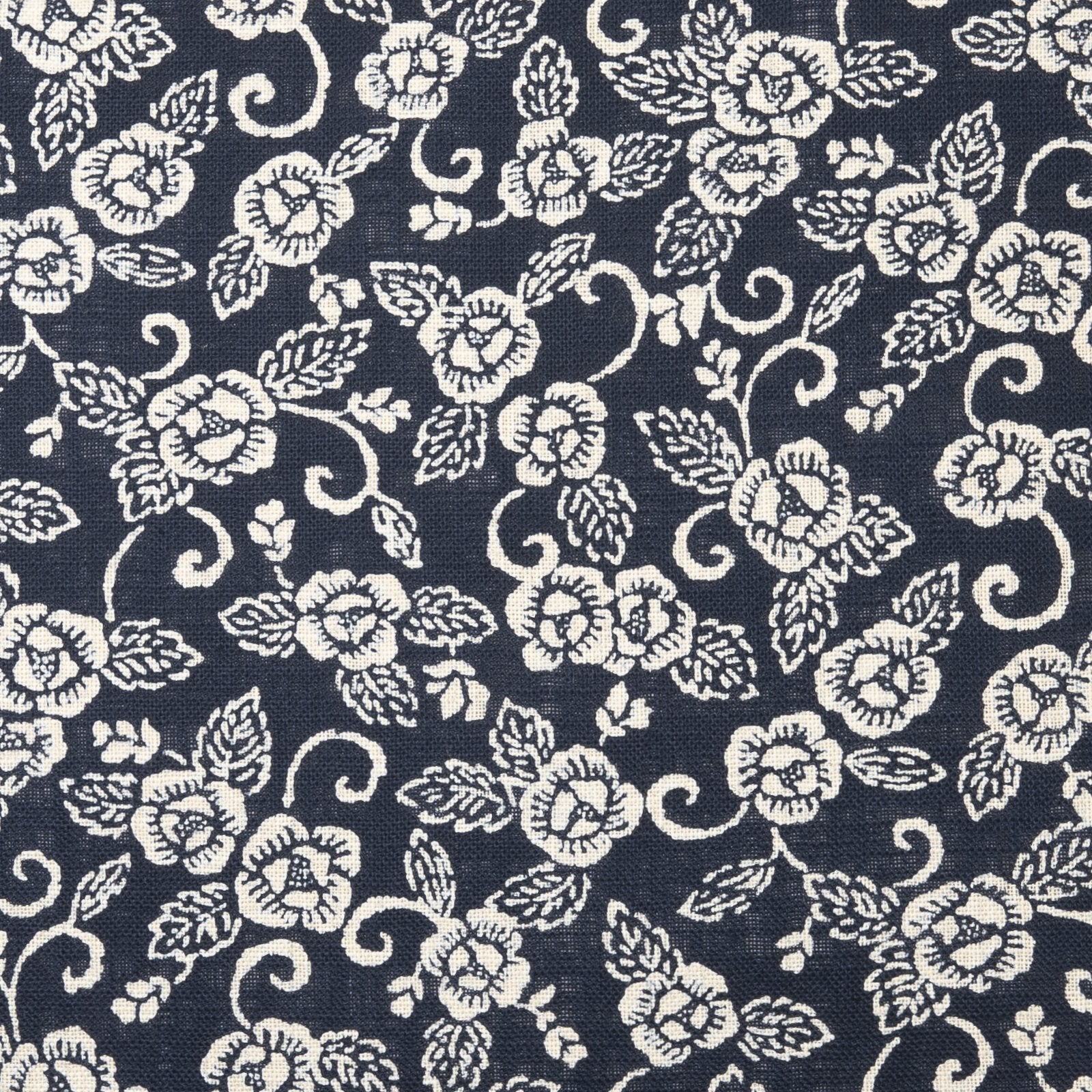 Hana Navy Throw Pillow_Pillows & Shams_Throw Pillows_100% Cotton