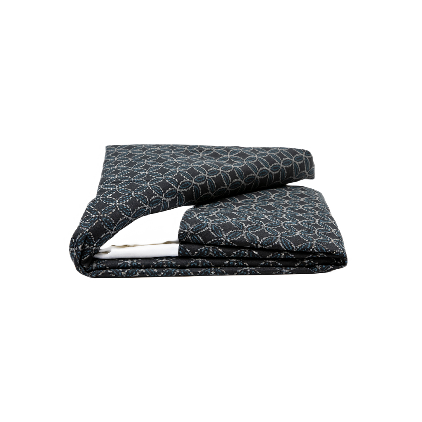 J-Life Marugata Navy Custom Kakefuton with Removable Cover_Kakefutons_Kakefuton with custom cover