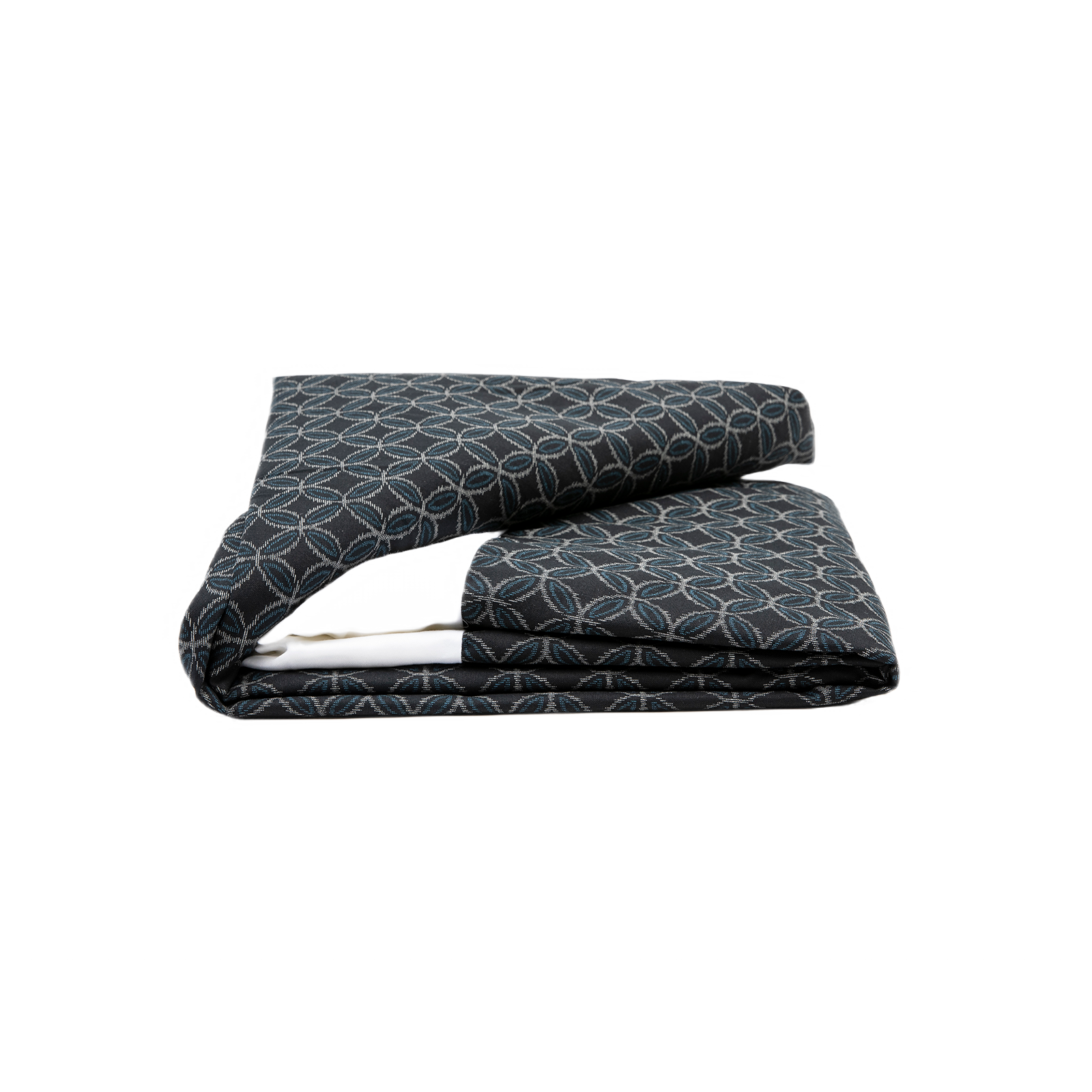 J-Life Marugata Navy Custom Kakefuton with Removable Cover_Kakefutons_Kakefuton with custom cover