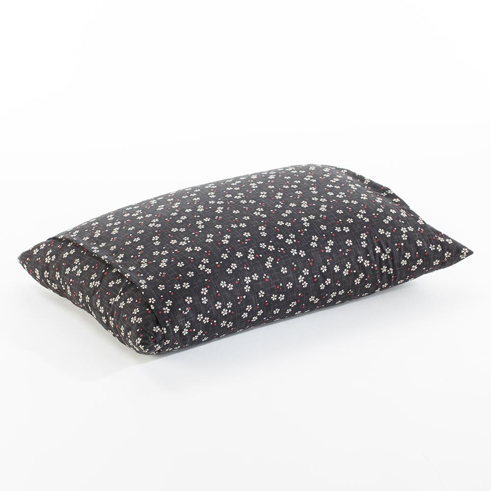 J-Life Sakura Charcoal Buckwheat Hull Pillow_Pillows & Shams