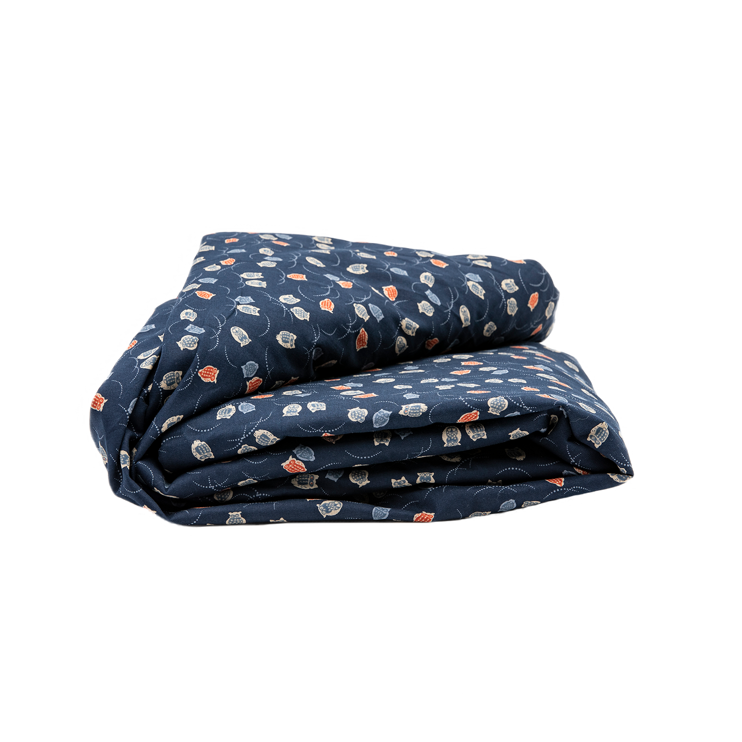 J-Life Kakefuton Fukurou Navy Custom COVER ONLY_Kakefutons_Kakefuton Custom Cover Only_Japan Tradition