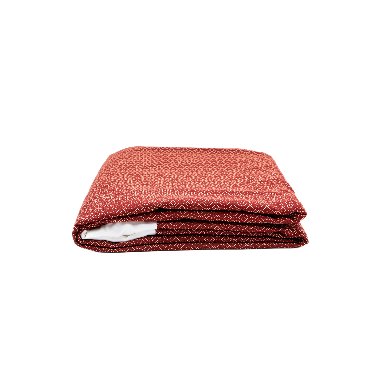 J-Life Seikai Ha Red Custom Kakefuton with Removable Cover_Kakefutons_Kakefuton with custom cover