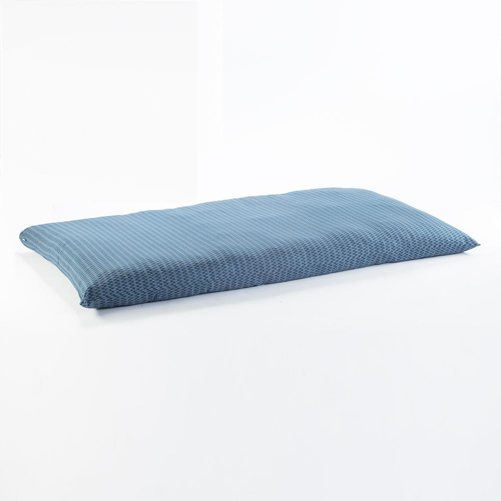 J-Life Shikifuton with Ya Gasuri Light Blue Removable Cover