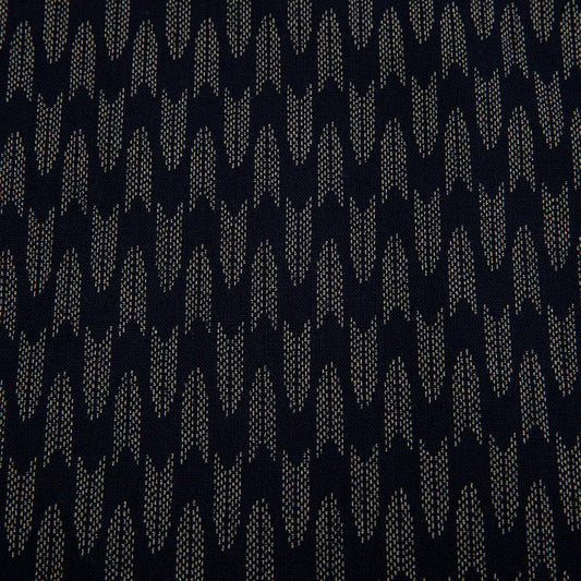 Imported Japanese Fabric - Ya Gasuri Navy_Fabric_Imported from Japan_100% Cotton_Japanese Sleep System