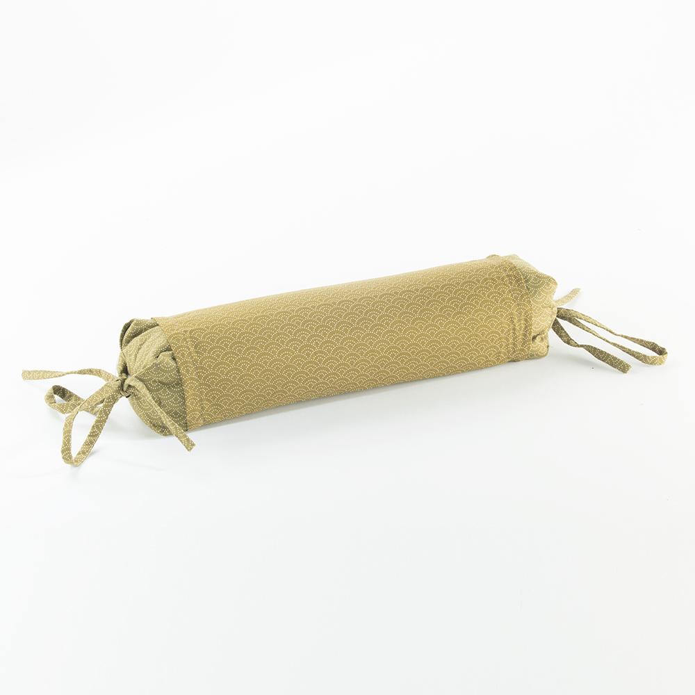 J-Life Seikai Ha Green Buckwheat Hull Pillow_Pillows & Shams_Buckwheat Hull Pillow