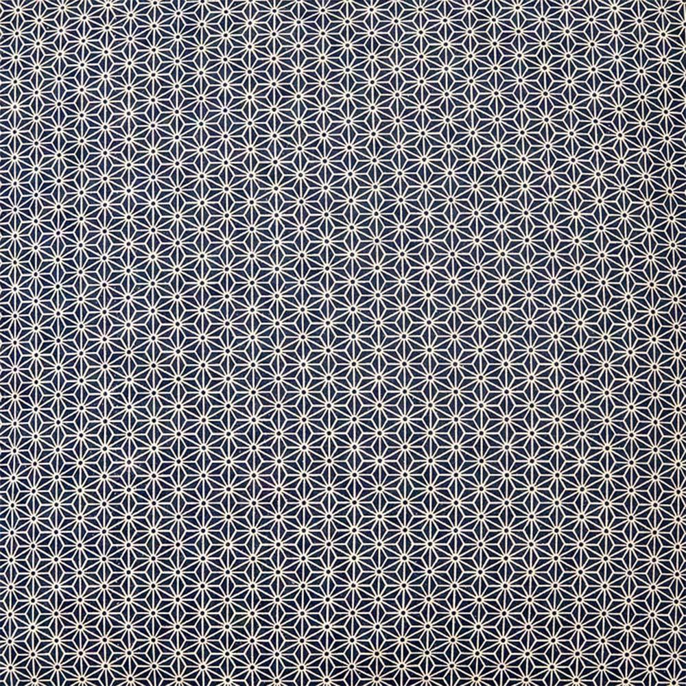 Asa No Ha Navy Throw Pillow_Pillows & Shams_Throw Pillows_100% Cotton