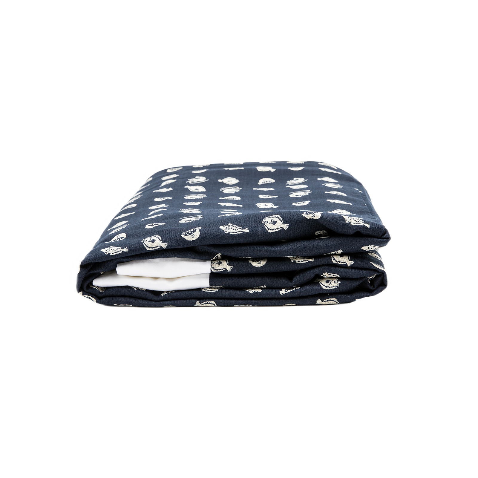 J-Life Marin Navy Custom Kakefuton with Removable Cover_Kakefutons_Kakefuton with custom cover